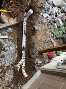fix sewer pipe damage
